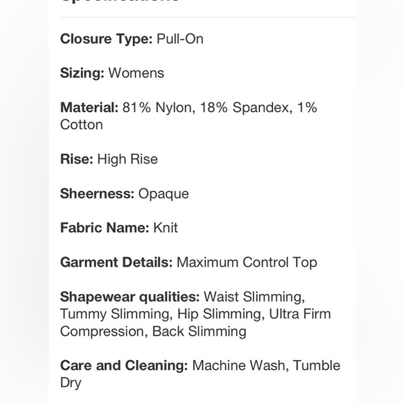 ASSETS by SPANX Women's Remarkable Results High-Waist Control Briefs new - Picture 5 of 7